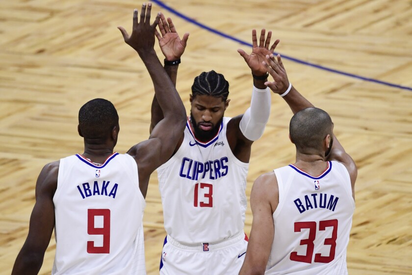 Clippers Open Second Half Looking For Cohesion Improvement Los Angeles Times