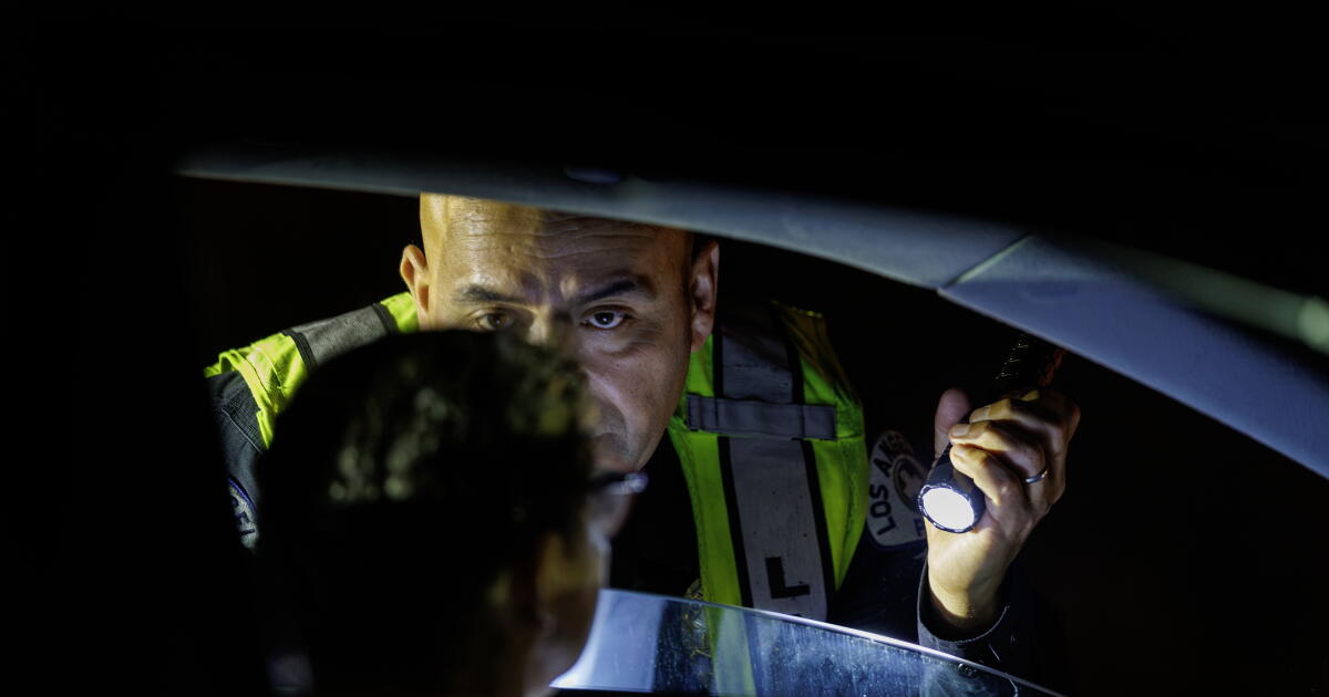 Traffic deaths are on the rise. Why is the LAPD pulling over fewer drivers?