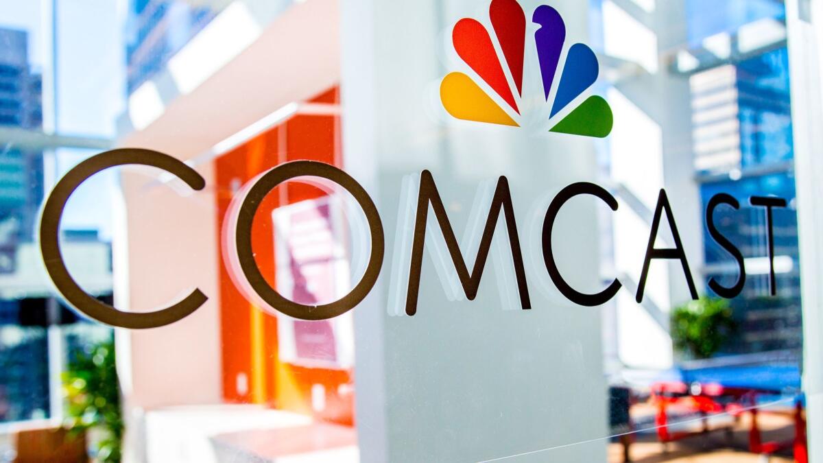 Philadelphia-based Comcast Corp, which owns NBCUniversal, is the nation's largest pay-TV and internet service provider.