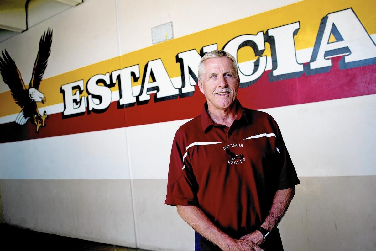 Estancia High boys' athletic director and teacher Tim Parsel is retiring.