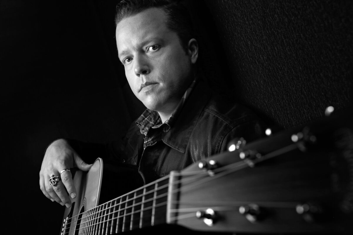 Singer-songwriter Jason Isbell, who plays the Troubadour on Sept. 15, says giving up drinking has helped him.