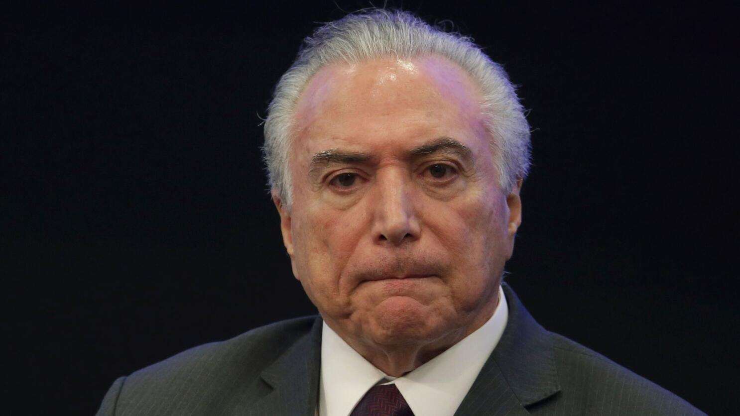 Brazil Real Plunges Against Dollar After Report President Temer
