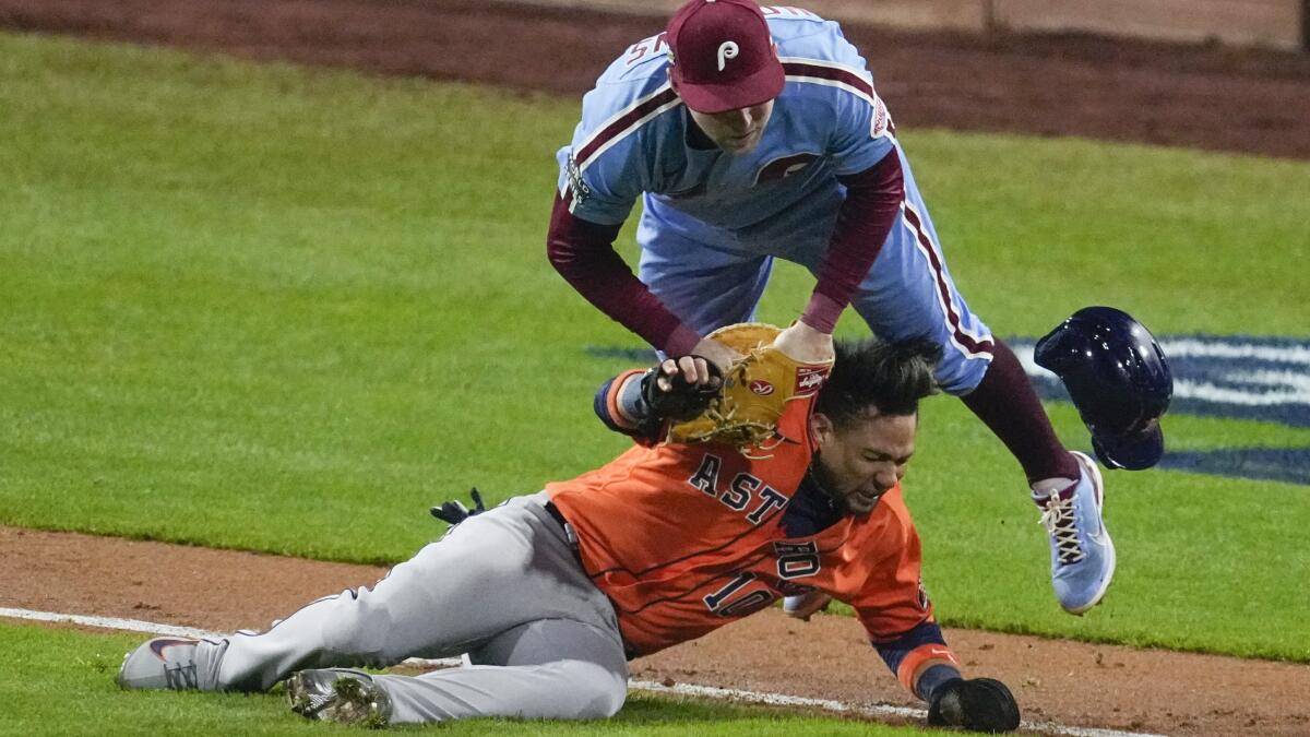 MLB should have suspended Yuri Gurriel in the World Series. Here's