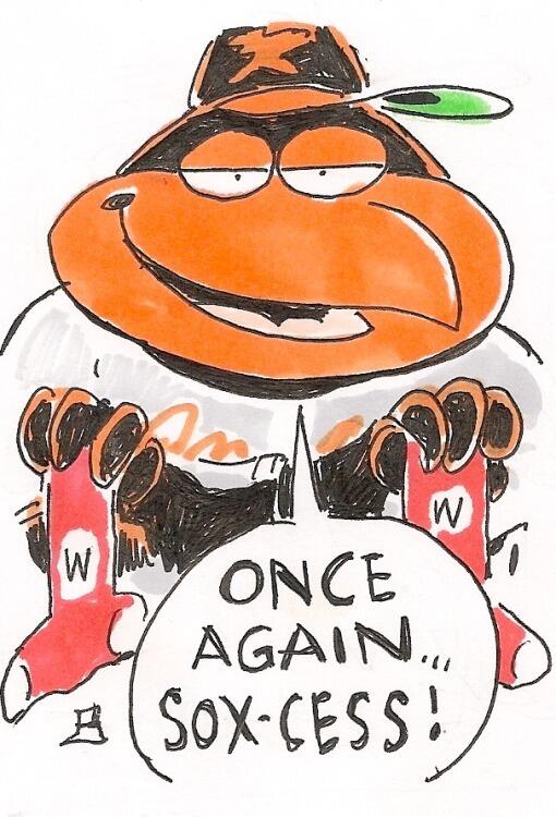 Orioles 5, Red Sox 4