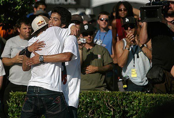 Ryan Sheckler and Paul Rodriguez