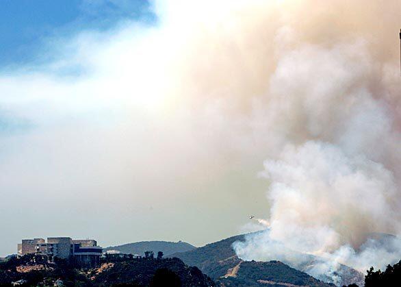 Sepulveda Pass brush fire