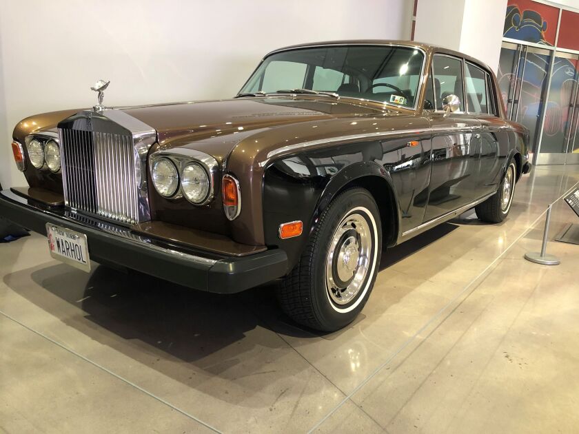 A Silver Shadow Rolls-Royce.