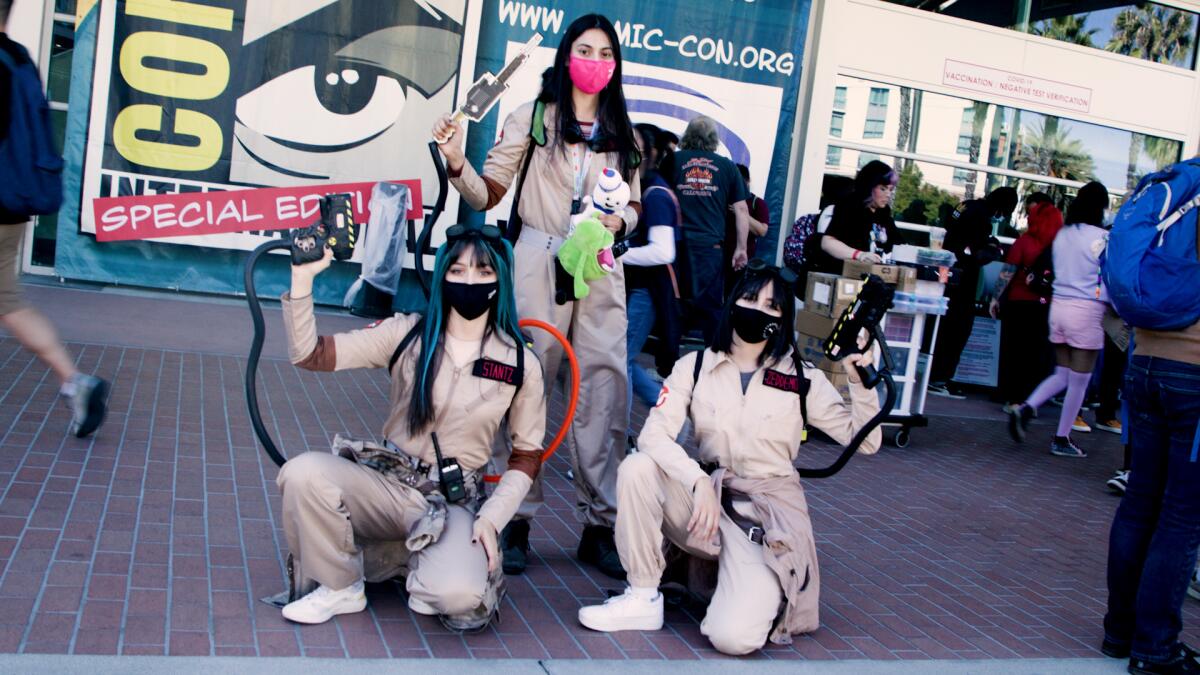 The Puga Sisters took a train from Tijuana, Mexico to attend Comic-Con Special Edition