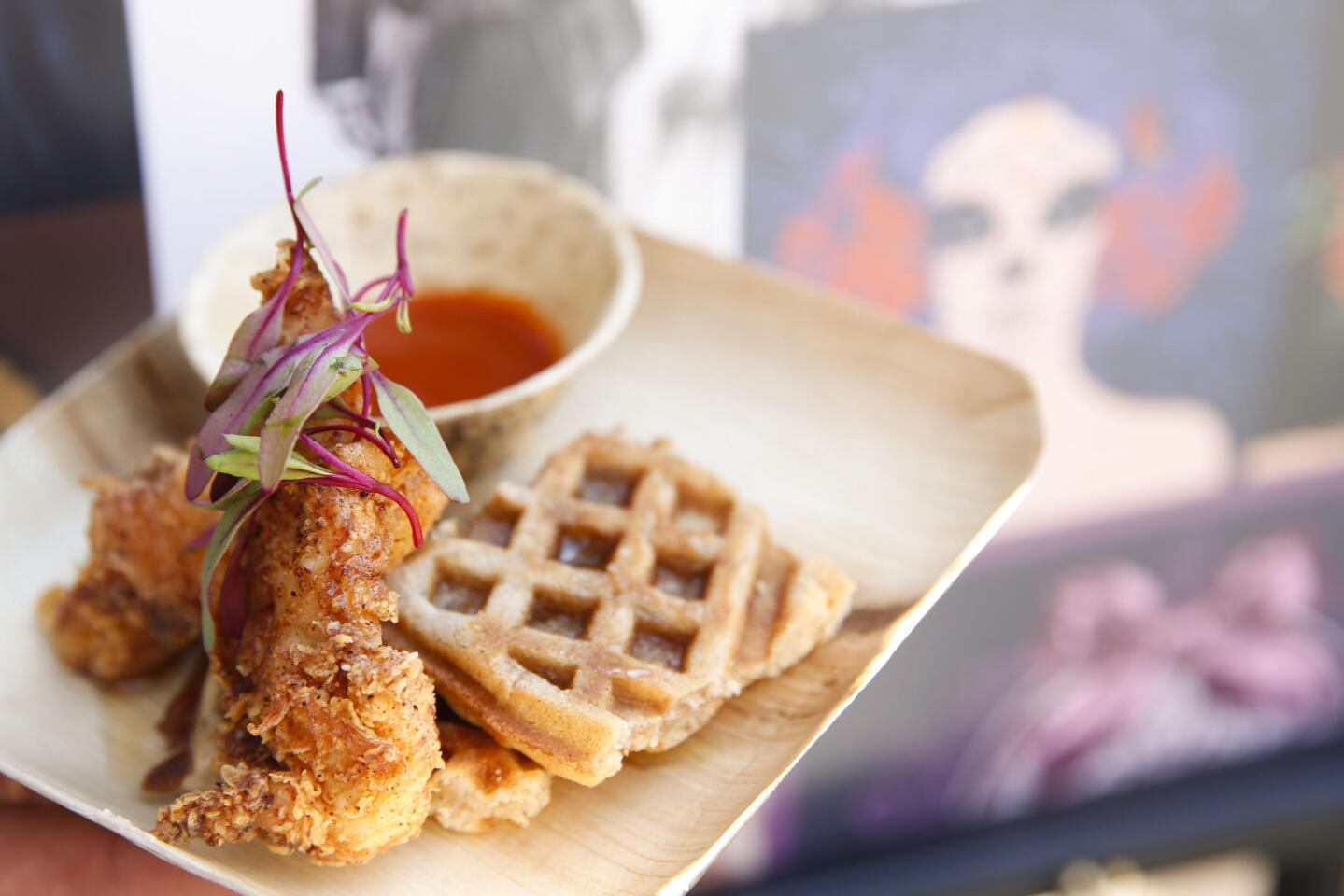 Chicken and Waffle from Toca Madera