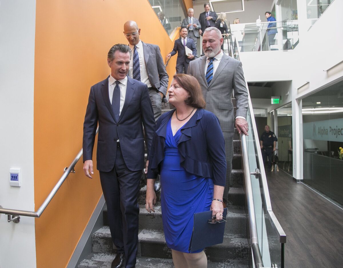 Gov. Gavin Newsom and State Senate President Pro Tem Toni Atkins have taken steps to prevent a housing measure from dying this month in the California Senate.