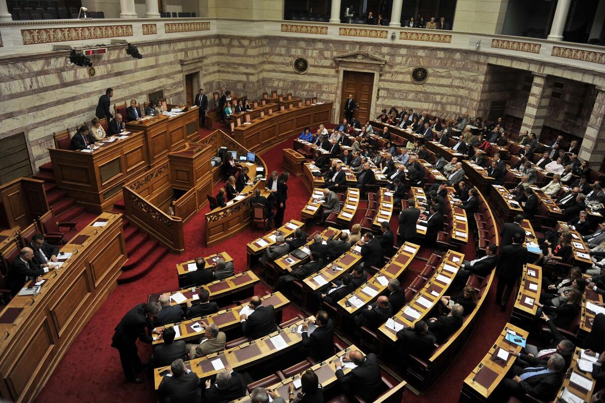 Greek lawmakers voted Wednesday to lift immunity from prosecution from six lawmakers from the neo-fascist Golden Dawn party.