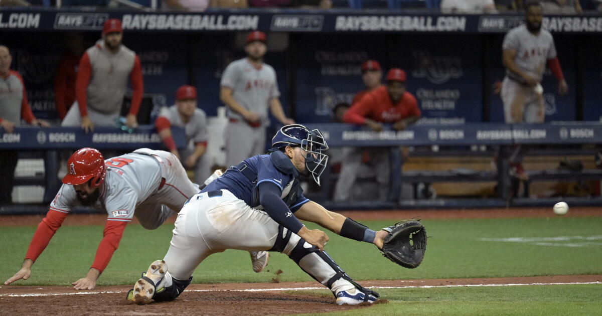 Majorca Angel Rays Anthony Rendon, Taylor Ward help Angels rally past the Rays - Los ...