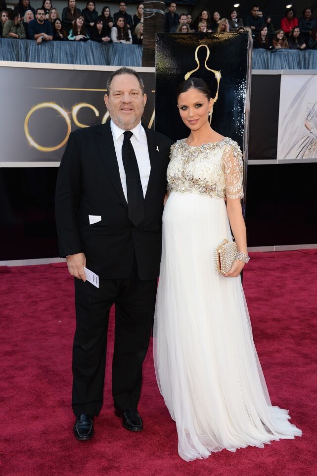 Oscars 2013 arrivals: Harvey Weinstein and Georgina Chapman
