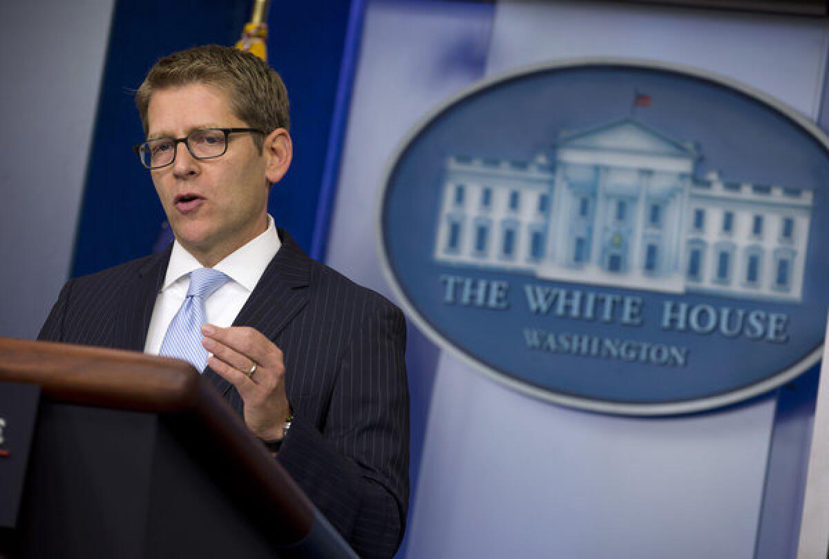 The White House believes "there is very little doubt" that Syrian President Bashar Assad is responsible for the reported chemical attack, White House spokesman Jay Carney said.