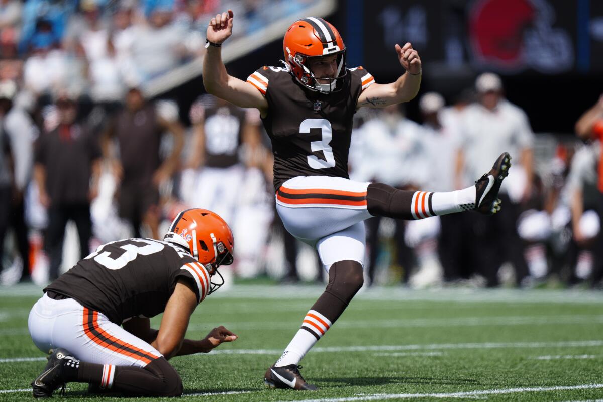 NFL Week 1 Game Recap: Cleveland Browns 26, Carolina Panthers 24