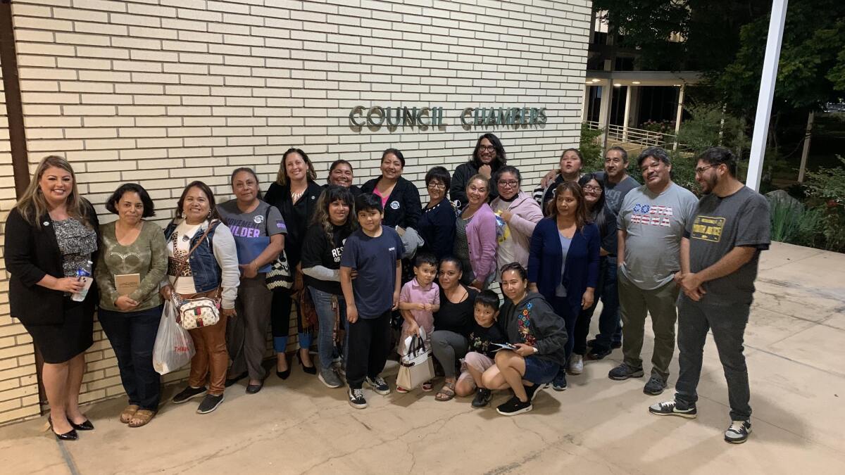 Costa Mesa residents appeared at a June 21 City Council meeting to discuss the need for better rental assistance.