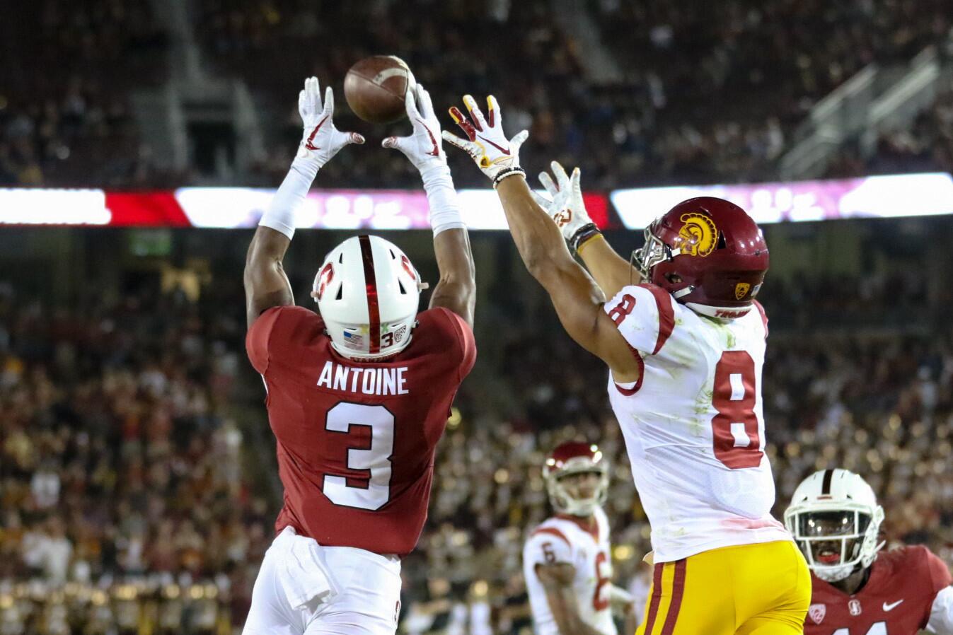 Stanford defensive back Malik Antoine