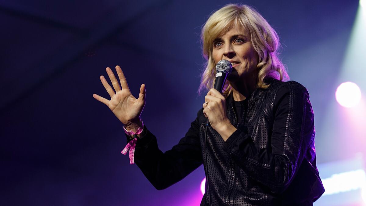 Maria Bamford performs