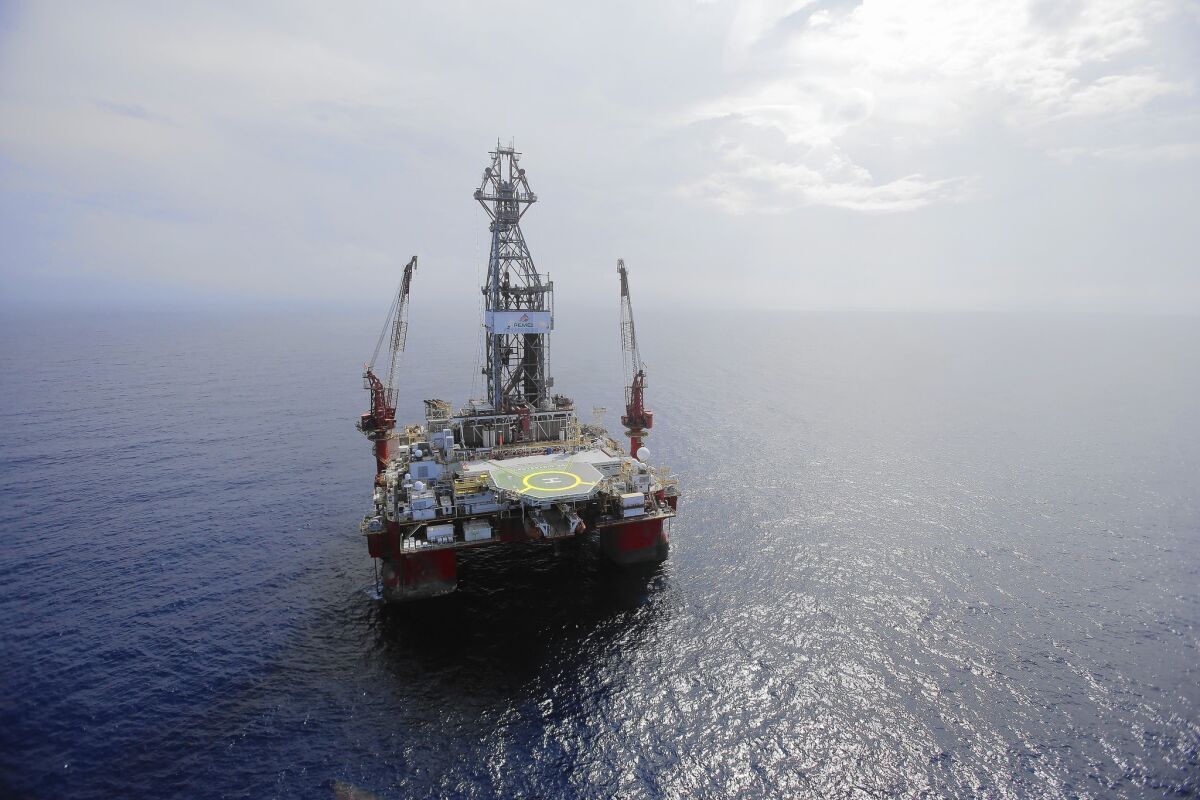 The Centenario deep-water drilling platform in the Gulf of Mexico off the coast of Veracruz, Mexico. The Mexican government has unveiled its proposed rules for a historic opening of the state-owned oil industry.