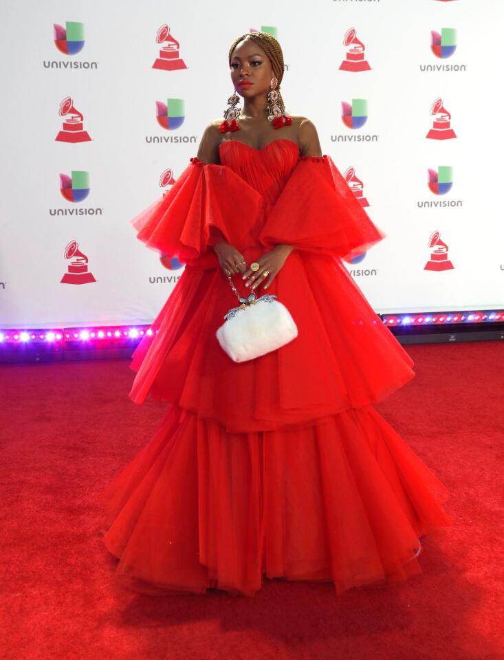 Arrivals - 2018 Latin Grammy Awards, Las Vegas