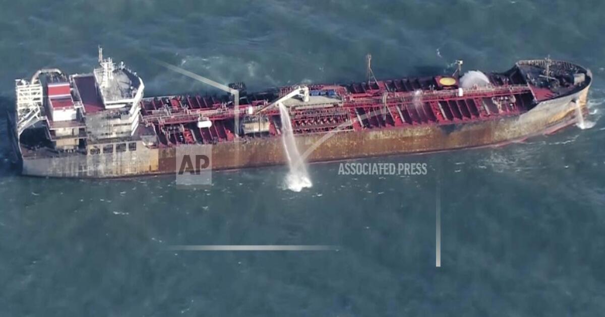 U.K. fears environmental damage after ships’ collision in the North Sea