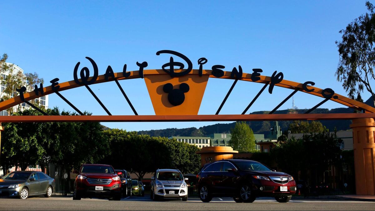 Walt Disney Co.'s headquarters are seen in Burbank.