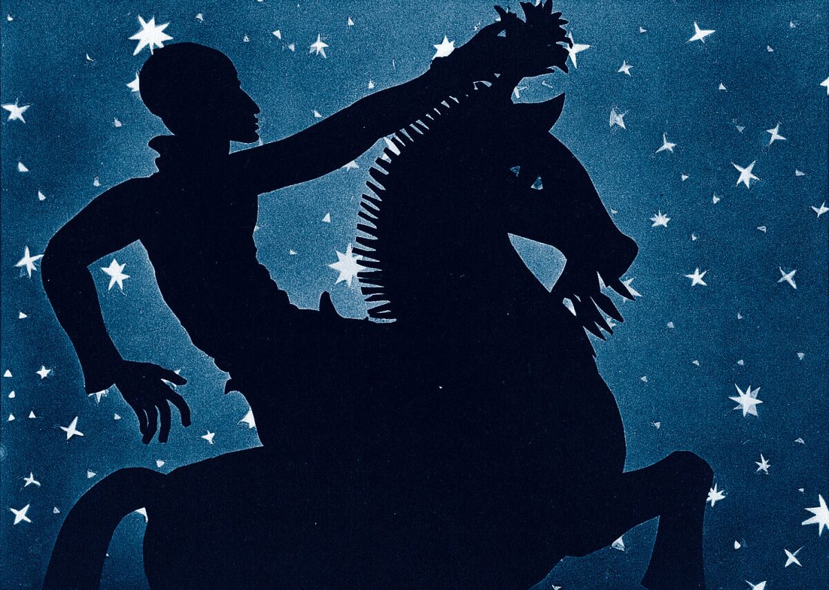 Lotte Reiniger's 1926 animated film "The Adventures of Prince Achmed" screens Friday in the ticketing hall at Union Station.