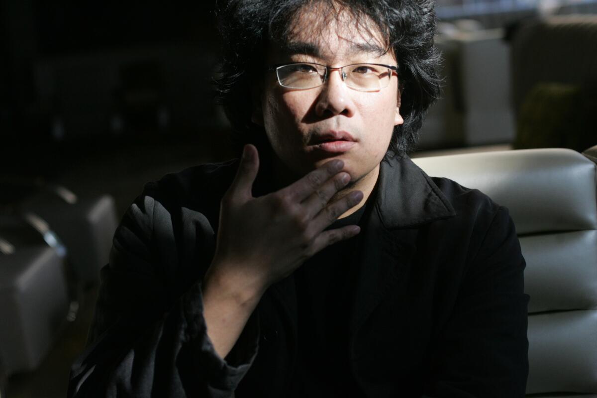 "His vision feels like a whole one, filled with curiosity in all of humanity," says an Oscar voter of her support for "Parasite" director Bong Joon Ho.