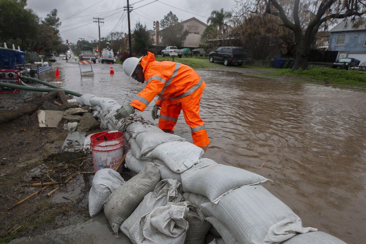 Free sandbags offered in rural areas ahead of expected heavy rain The