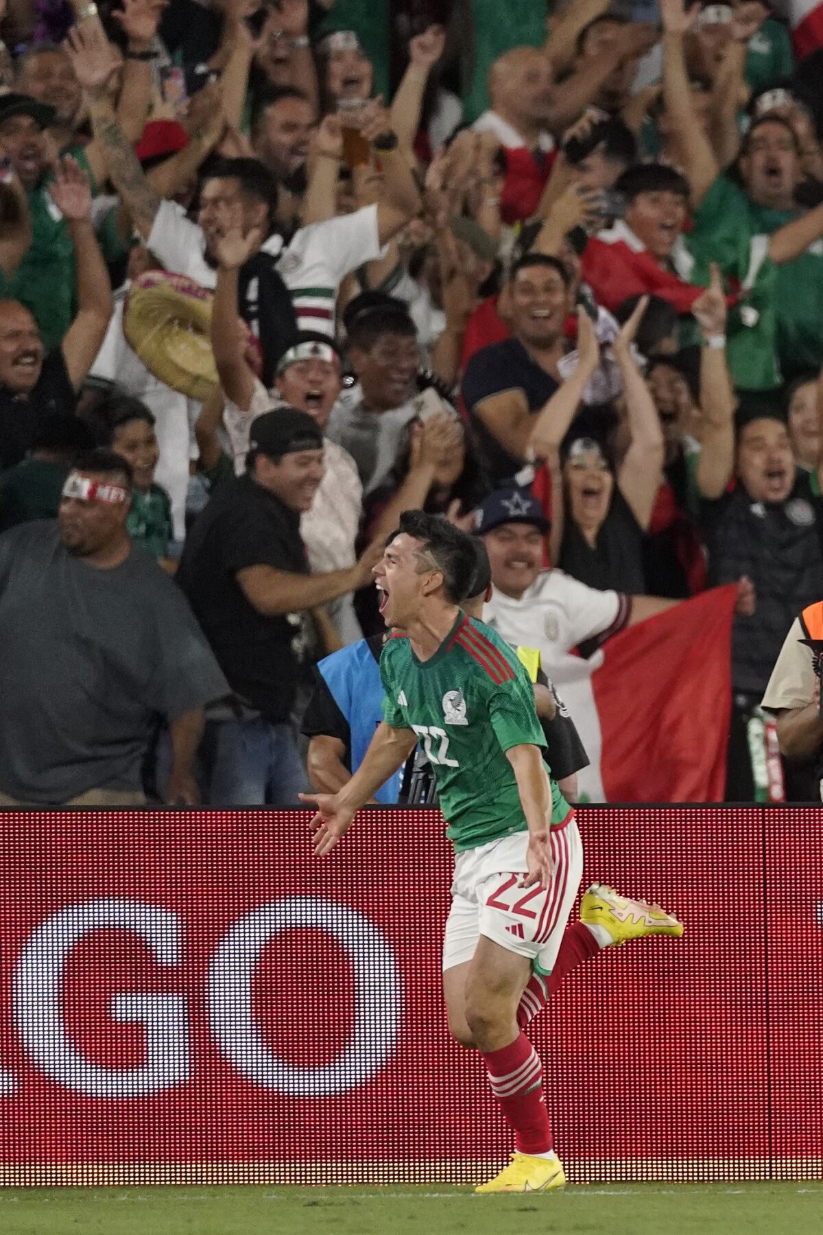 Mexico forward Hirving Lozano  
