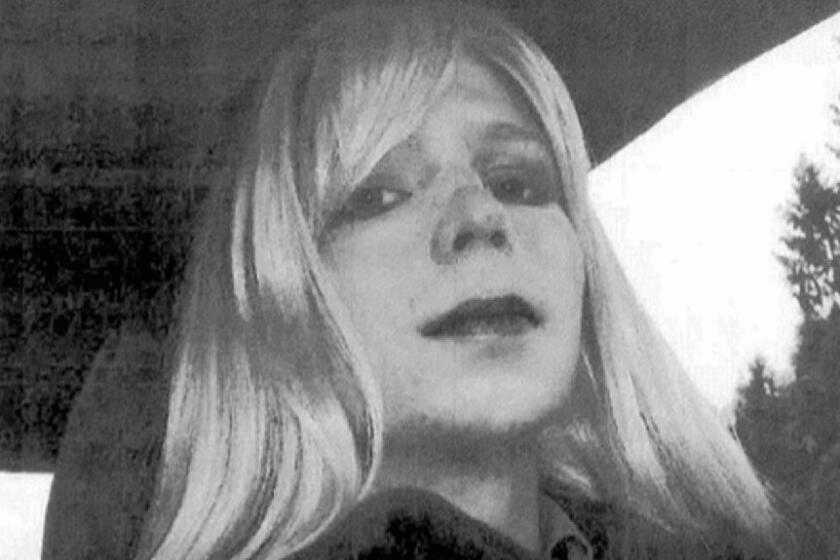 Chelsea Manning is expected to be free in May.