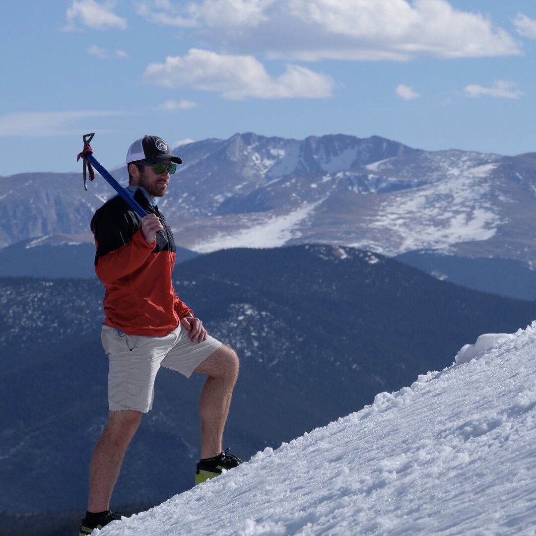 Zach Davis works as a guide