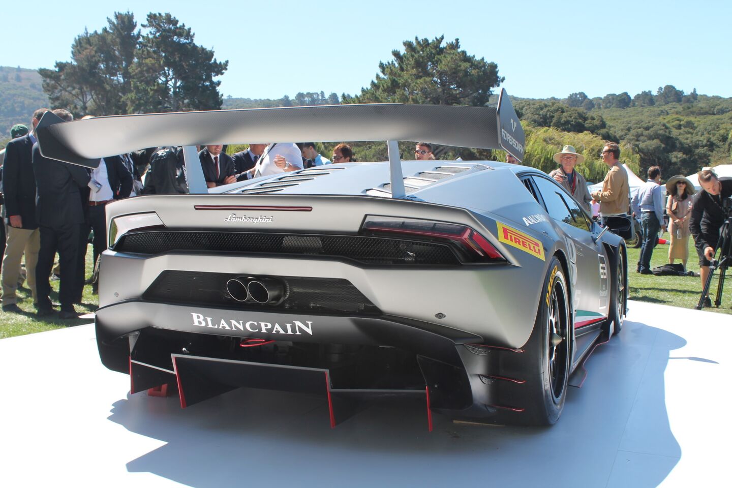 Lamborghini announced its all-new Huracan Super Trofeo at the annual Quail Motorsports Gathering in Carmel, Calif. on Friday.