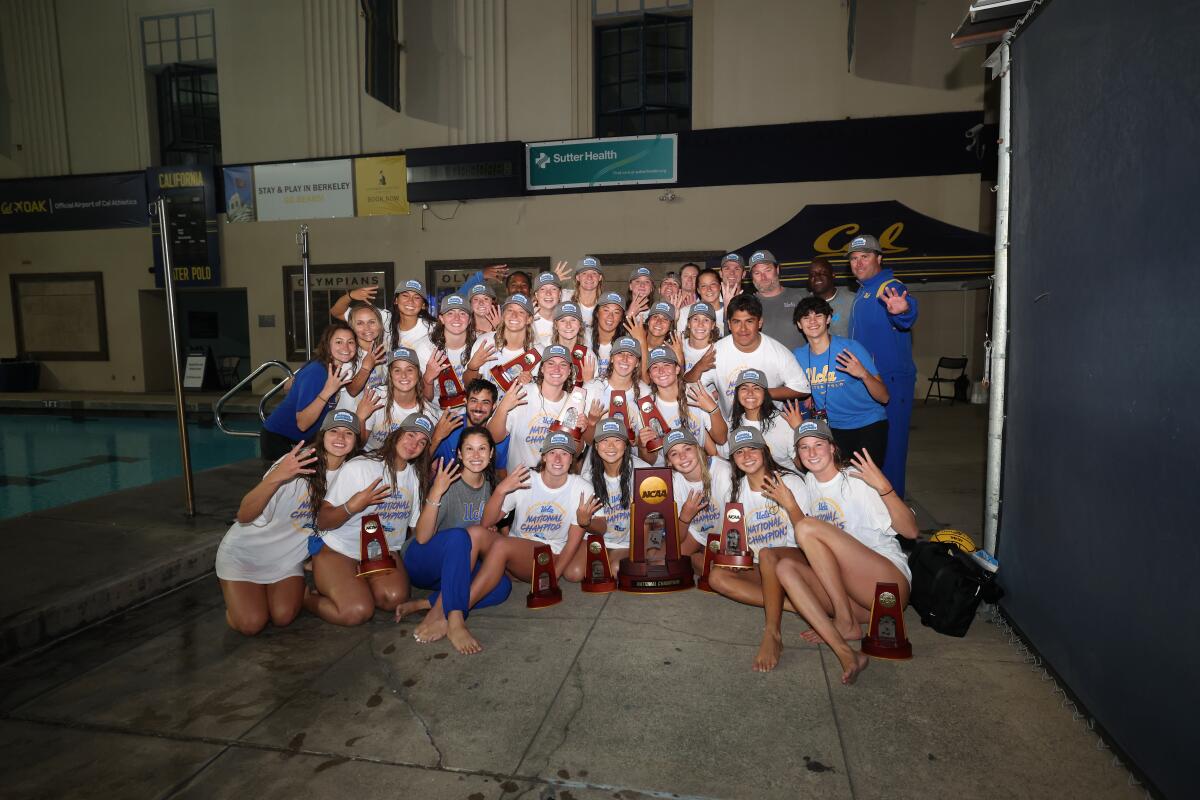 UCLA women's water polo team