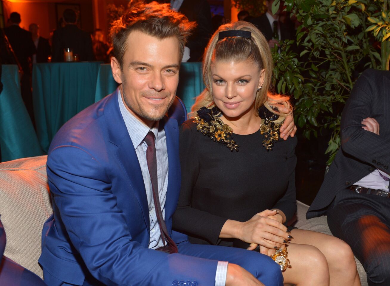 Fergie, the Black Eyed Peas songstress and her actor hubby, Josh Duhamel, announced in February 2013 that they were expecting a baby boy. She confirmed her new lovely lady lump via Instagram. "Josh & Me & BABY makes three!!! #mylovelybabybump," she wrote. On Aug. 29, 2013, the couple, who married in 2009, welcomed their baby boy Axl Jack Duhamel. The lovely little lump weighed in at 7 pounds, 10 ounces. MORE: Fergie, Josh Duhamel welcome baby boy