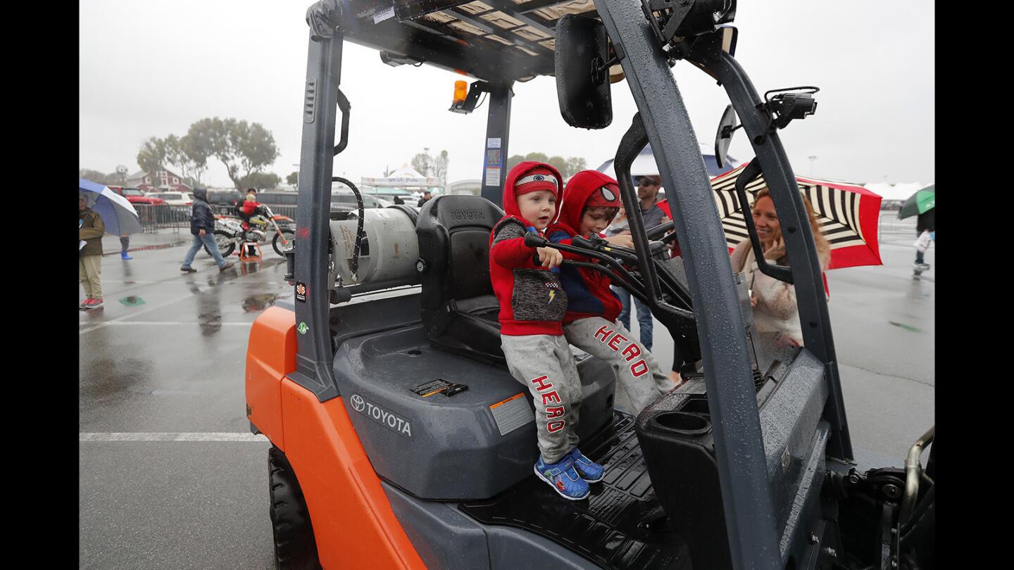 Touch-a-Truck event at the Orange County Market Place