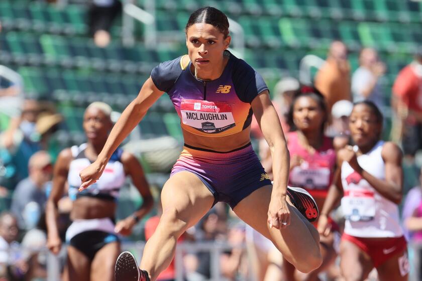 Sydney McLaughlin-Levrone wins 400-meter title at US track and field  championships after switching from hurdles
