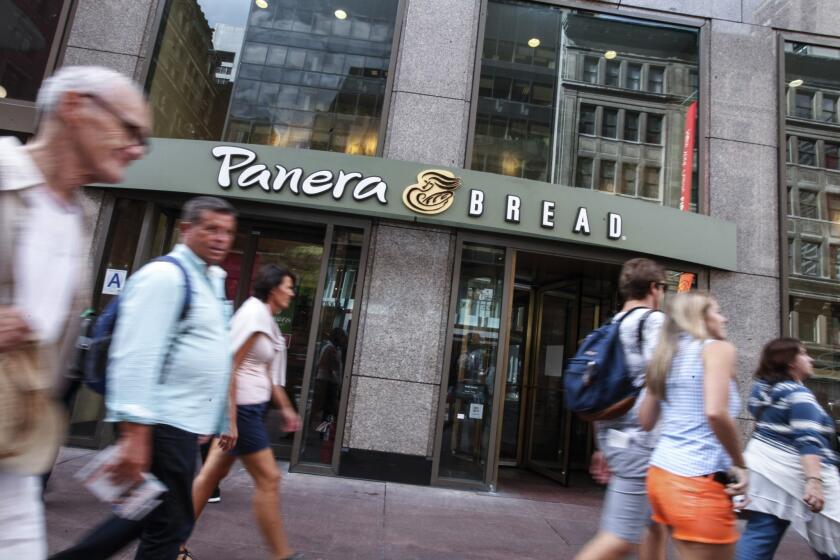 Panera Bread was one of only two fast-food companies that scored an A grade for its policies to eliminate use of antibiotics in its supply chain, according to a report card issued Tuesday.
