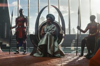 Angela Bassett in a scene from Black Panther: Wakanda Forever.