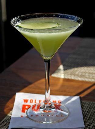 Cucumber martini