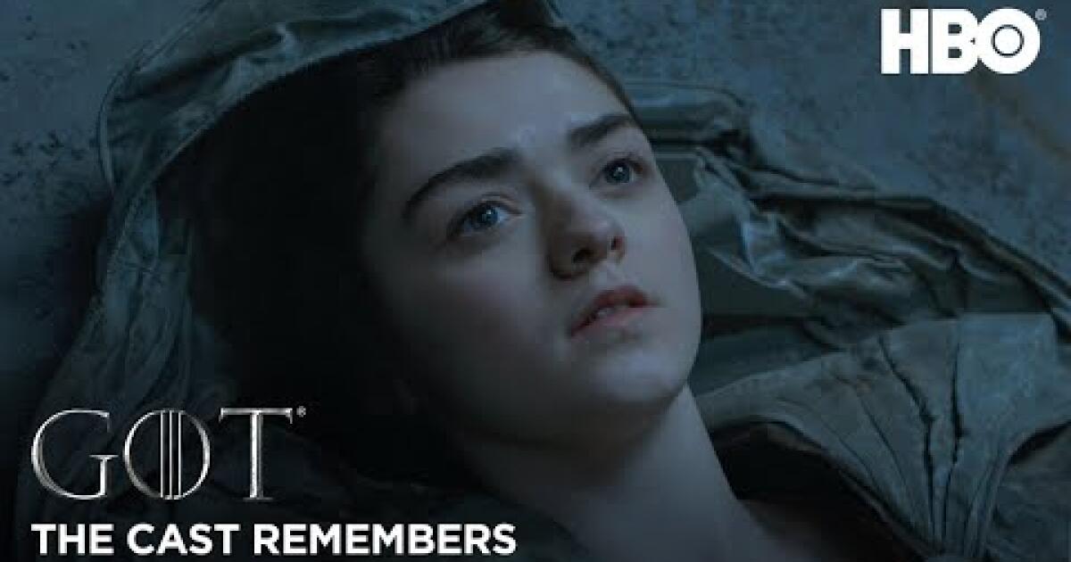 The Cast Remembers: Maisie Williams on Playing Arya Stark | Game of Thrones: Season 8 (HBO) - Los Angeles Times
