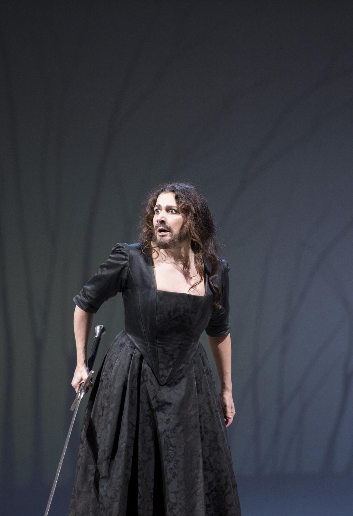 Cecilia Bartoli as Ariodante in Christof Loy's production of Handel's 'Ariodante' at the Salzburg Festival. (Monika Rittershaus / Salzburg Festival)