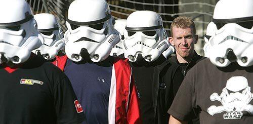 200 "Star Wars" fans will march through the Rose Parade in various Storm Trooper costumes inspired by the sci-fi epic.
