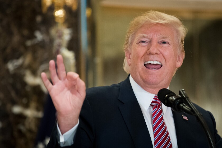 President Trump fields questions from reporters about his comments about the events in Charlottesville, Va.