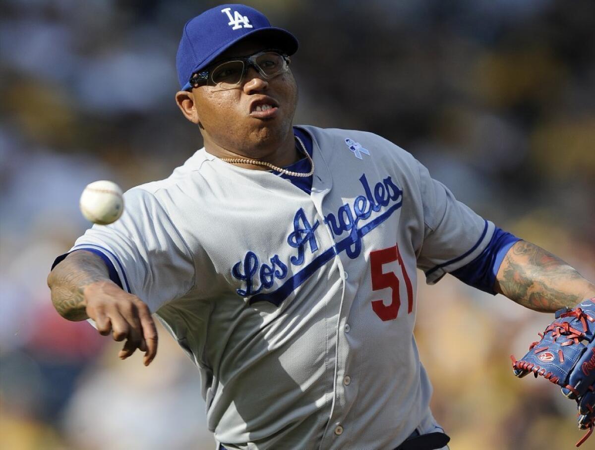 Ronald Belisario has pitched poorly his last few outings.