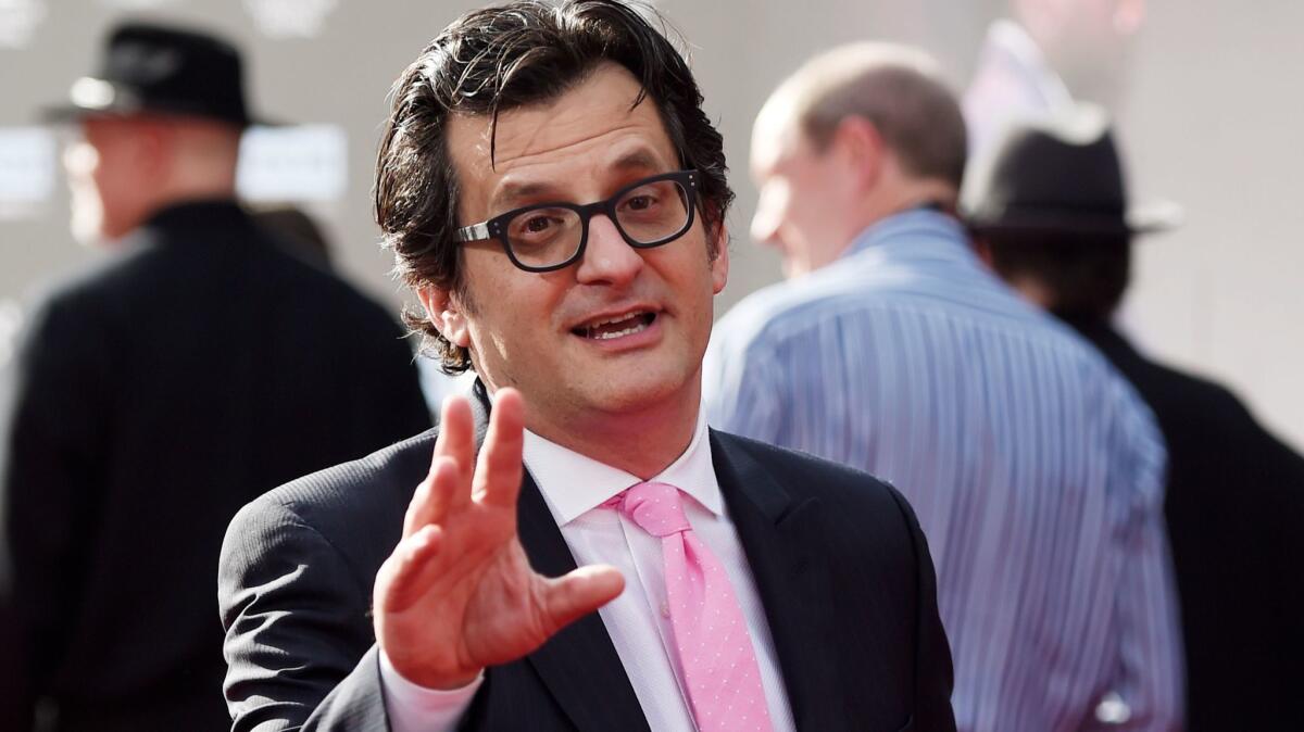 Ben Mankiewicz at the opening night of the 2017 TCM Classic Film Festival at the Chinese Theatre on April 6.