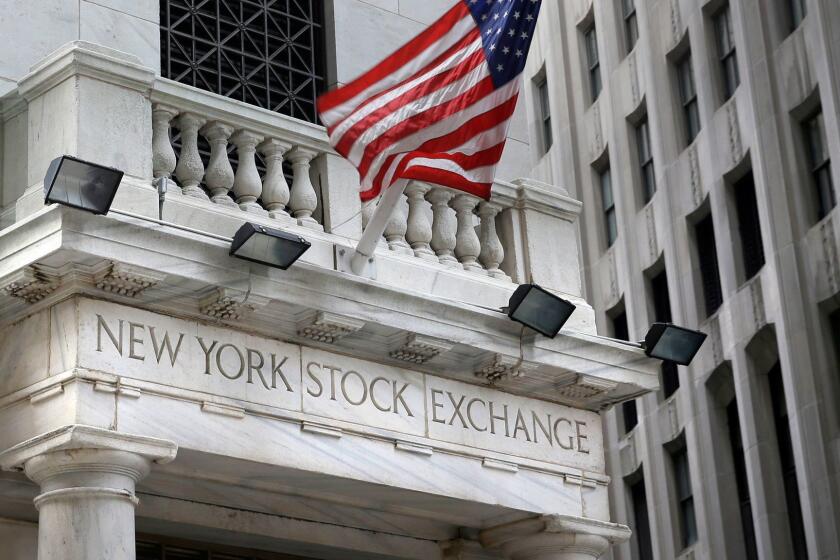 FILE - This Monday, Aug. 24, 2015, file photo shows the New York Stock Exchange. Stocks are edging higher in early trading on Wall Street, Friday, June 2, 2017. Investors were disappointed by a report showing a slowdown in hiring in May. (AP Photo/Seth Wenig, File)
