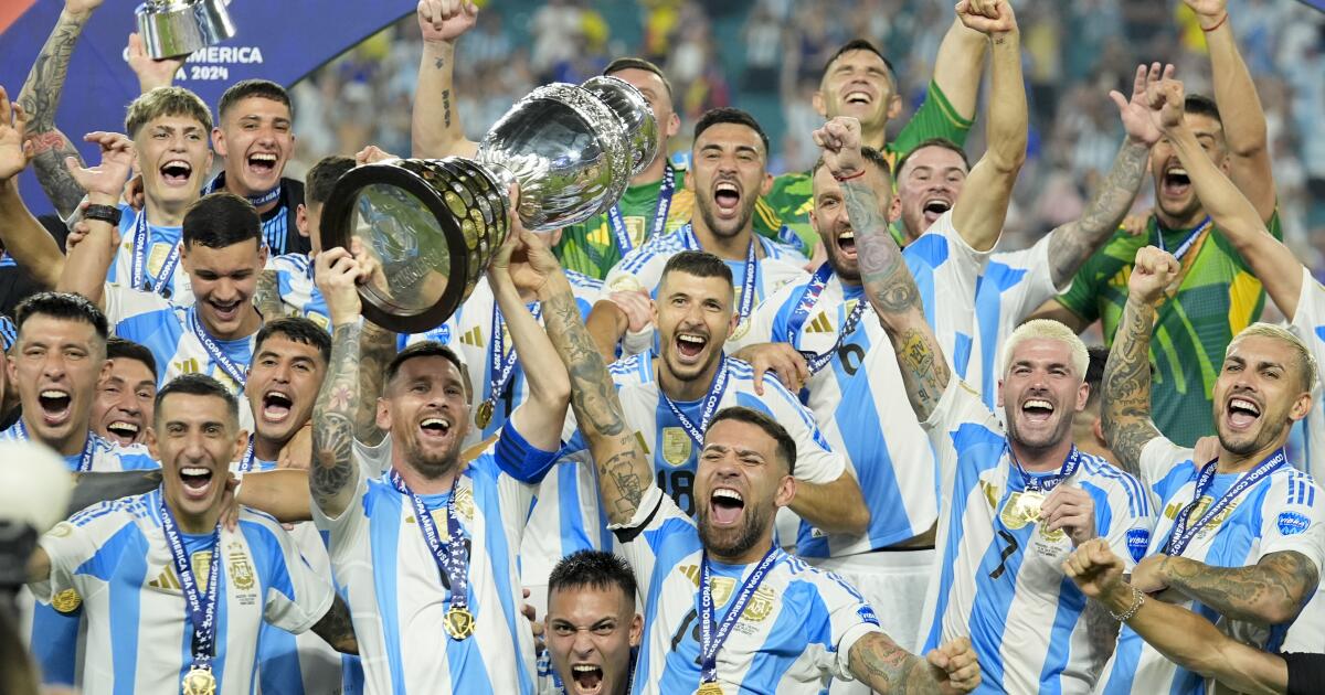 Los Angeles'ta Copa América izleme etkinliği büyük bir kavgayla sona erdi
