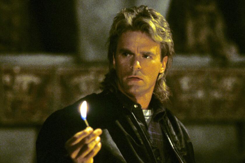 Richard Dean Anderson played the world's most handy secret agent on "MacGyver."