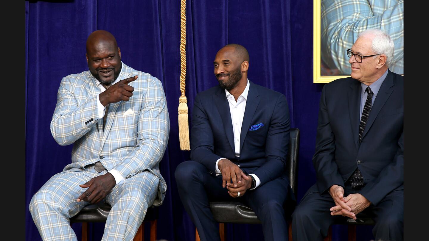 Shaquille O'Neal, Kobe Bryant, Phil Jackson